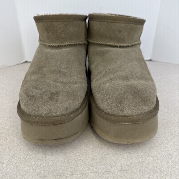 Women’s Ugg Classic Ultra‎ Mini Platform Booties Size EU 39 US 8 - Picture 2 of 10